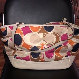 Coach east west tote